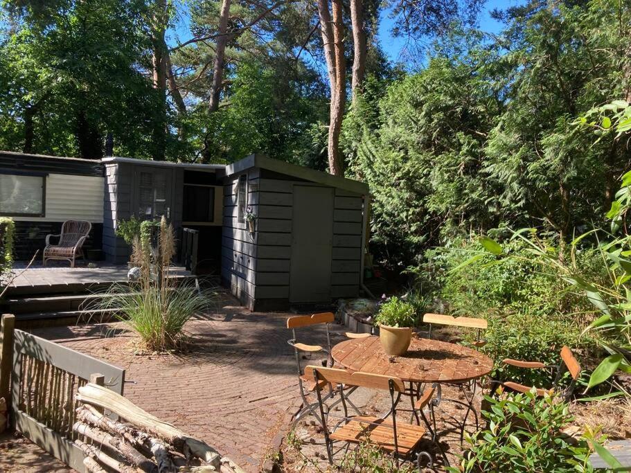 Sfeervol Chalet In Het Bos Nunspeet Kültér fotó