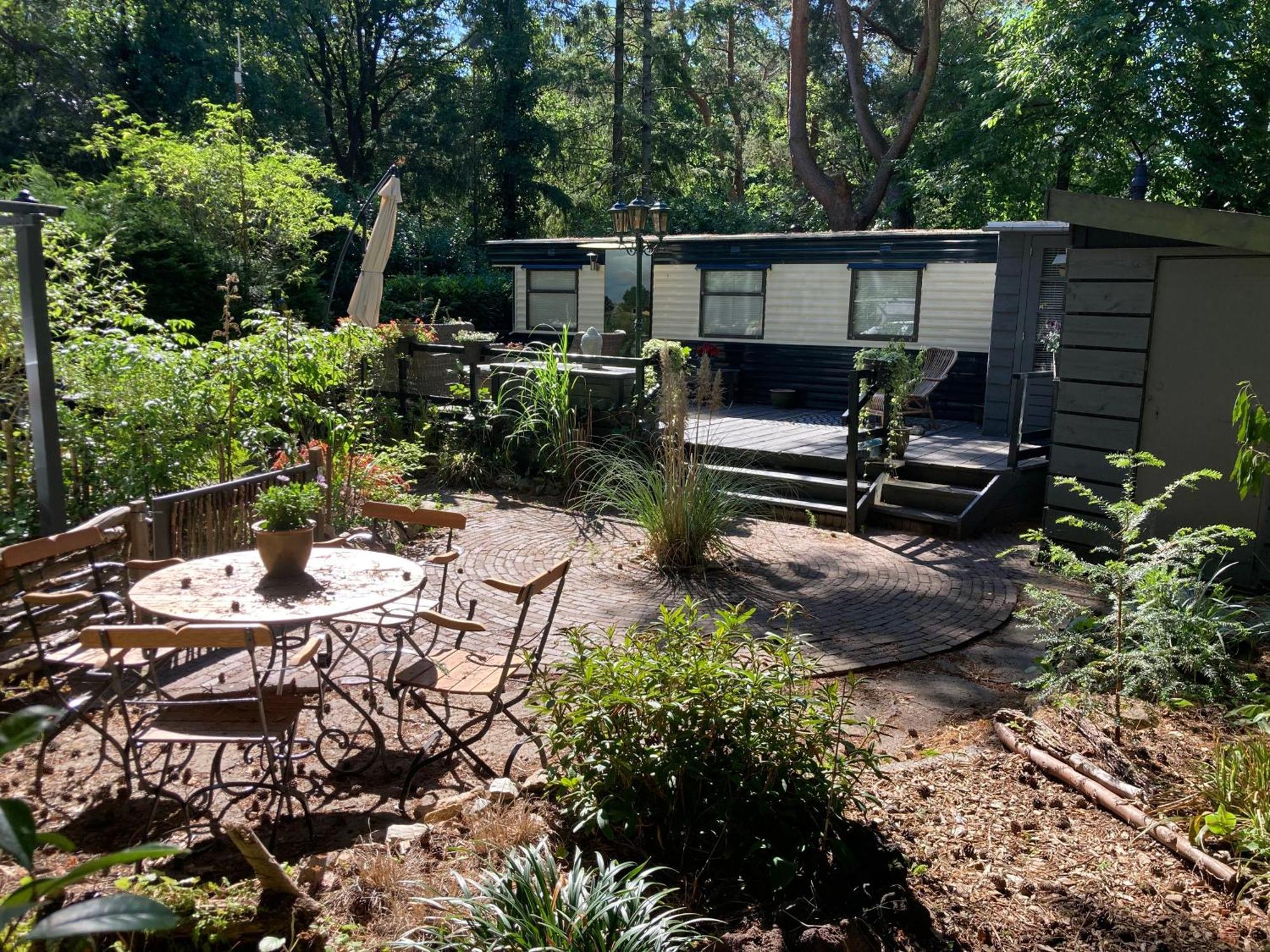 Sfeervol Chalet In Het Bos Nunspeet Kültér fotó